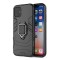 Husa telefon Plastic iPhone 12 Mini 5.4 antishock Rugged Sergeant Armor Ring black