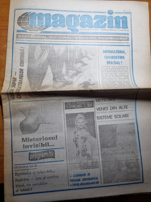 ziarul magazin 26 iunie 1993