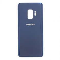 Capac Baterie Spate Cu Adeziv Sticker Samsung Galaxy S9 SM G960 Albastru foto