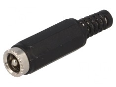 &amp;quot;Mufa Alimentare DC Tata 5.5x2.5mm pe Cablu Drept&amp;quot; foto
