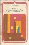 Istoria literaturii romane contemporane - Eugen Lovinescu