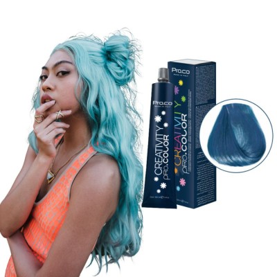 Vopsea par direct CREATIVITY PRO.COLOR 100 ml - JEANS foto