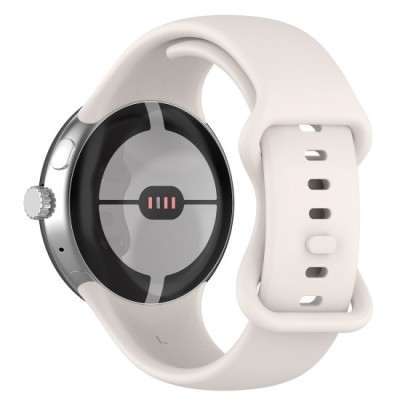 Curea pentru Google Pixel Watch / Watch 2 / Watch 3 41mm - Techsuit Watchband (W031) - Creamy White foto