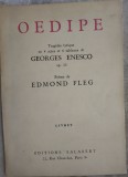 GEORGES ENESCO / EDMOND FLEG: OEDIPE (LIBRET LB FRA/ED. SALABERT)[GEORGE ENESCU]