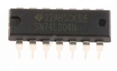 74LS04 74LS,74LS04,DIP14,5.25V TIP:SN74LS04N SN74LS04N Circuit Integrat TEXAS-INSTRUMENTS foto