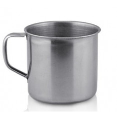 Cana inox cu toarta, 180 ml