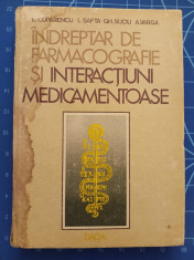 Indreptar de farmacografie si interactiuni medicamentoase - Cuparencu 1984 Dacia foto