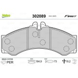 Valeo set placute frana, frana disc First