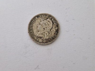 Argentina 10 Centavos 1883 Argint foto