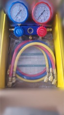 Baterie manometru pentru freon R32,R134A,R404A,R407C foto