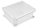 Carcasă Universală cu Lame de Fixare 141x166x64mm
