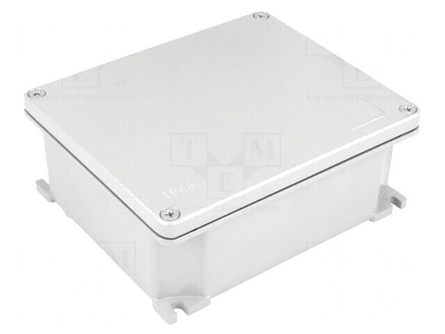 Carcasă Universală cu Lame de Fixare 141x166x64mm