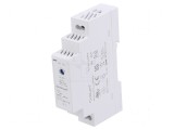 Alimentator pulsatoriu pentru şină DIN 15W 24VDC 630mA OUT: 1