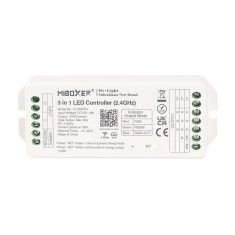 Controller de zona Mi-Light MiBoxer Group Control 3 in 1 DIM+RGB RGBW RGBWW 10A FUT037P+