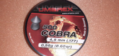 500 BUC. ALICE PELETE CAPSE CAL. 4.5 MM UMAREX COBRA ( 0.56 GR. ) foto