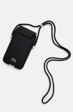 Lacoste carcasa de telefon culoarea negru, LCPSP15XPVCK