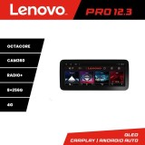 Navigatie Auto Lenovo PRO 12.3 inch QLED pentru Hyundai H350 2016+, 8GB RAM, 256GB, Android, 4G