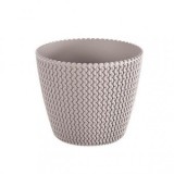 Ghiveci decorativ Prosperplast Mocca, diametru 22cm, inatime 18.4cm