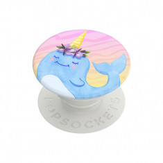 Suport Selfie Pentru Telefon Popsockets PopGrip Original Narwhal Princess