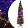 VidaXL Pom de Crăciun artificial subțire cu suport 150 cm fibră optică