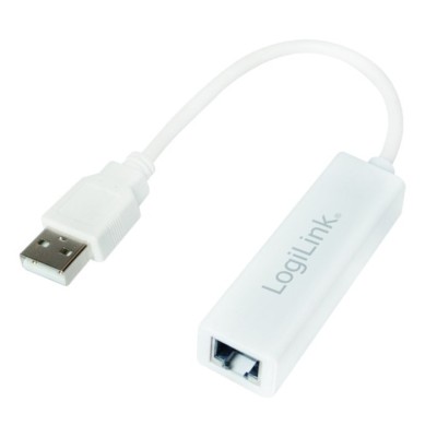 Adaptor USB 2.0 la RJ-45 Logilink UA0144B foto