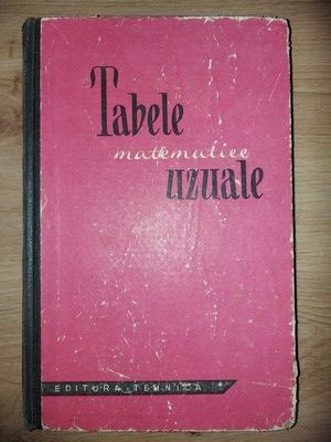 Tabele matematice uzuale