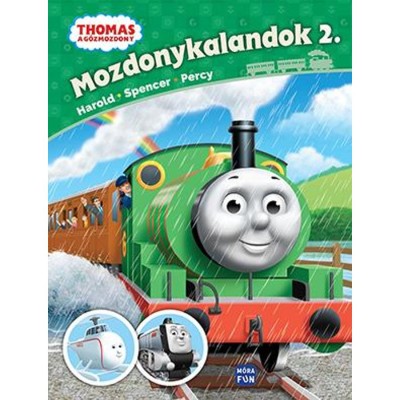 Thomas, a gőzmozdony - Mozdonykalandok 2. - Harold, Spencer, Percy - W. Awdry foto