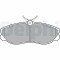 DELPHI LP847 set placute frana,frana disc