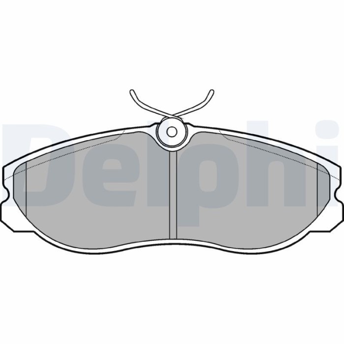 DELPHI LP847 set placute frana,frana disc