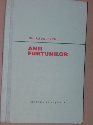 GH RADULESCU ANII FURTUNILOR foto