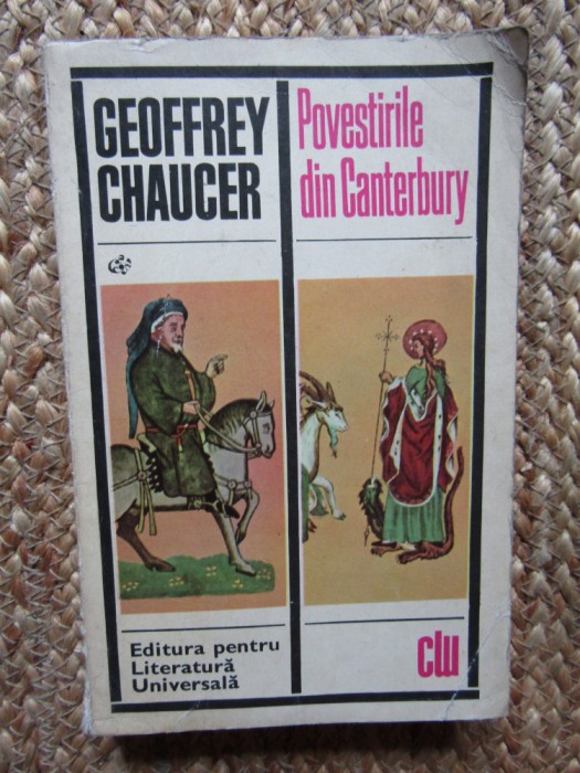 POVESTIRILE DIN CANTERBURY-GEOFFREY CHAUCER