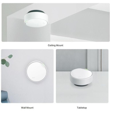 Sistem Mesh WiFi Dual-Band WiFi 6 control parental si vocal acoperire completa pentru casa TP-Link - DECO X50-POE(2PK) SafetyGuard Surveillance foto