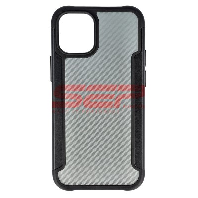 Toc TPU+PC Carbon Fiber Apple iPhone 12 mini Black foto