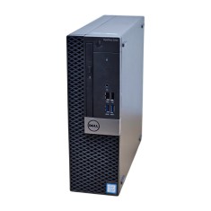 Sistem Tower Second Hand Unitate PC Refurbished, DELL OPTIPLEX 5050 SFF, Procesor I5 7500, Memorie RAM 8 GB, SSD 128 GB, Windows 10 Pro, DVD/RW