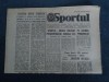 ZIARUL SPORTUL 17 FEBRUARIE 1983