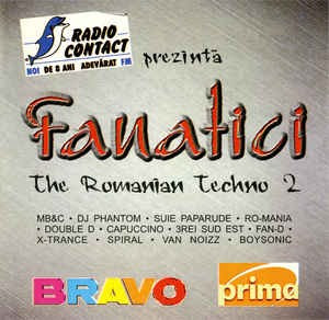 CD Fanatici (The Romanian Techno 2), original foto