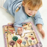Puzzle labirint - Cursa unicornului fantastic PlayLearn Toys, Topbright