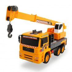 Camion Dickie Toys MAN Air Pump Mobile Crane cu macara foto