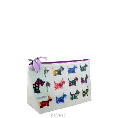 Geanta mica accesorii Scottie Dogs 18x14x8 foto