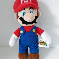 Super Mario cu sapca rosie, Nintendo Simba, 25 cm, jucarie din plus