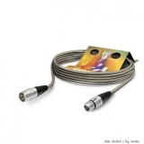 Cablu prelungitor XLR 3 pini T-M 3m Gri, SGHN-0300-GR, HICON