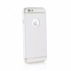 Husa iPhone 8 Plus Luxury 3in1 Argintiu MyStyle, Protectie Completa, Anti-Zgarieturi, Design Elegant