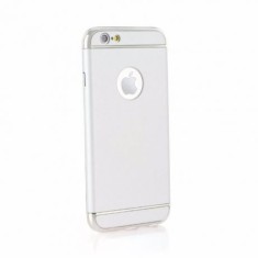 Husa Apple iPhone 8 Plus, Elegance Luxury 3in1 Argintiu