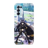 Husa compatibila cu Oppo A54 5G, Viceversa, model Delta The Eminence in Shadow, Silicon, TPU, Transparent, Carcasa