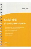 Codul civil si Legea de punere in aplicare Act. 1 Septembrie 2025 Ed. Spiralata