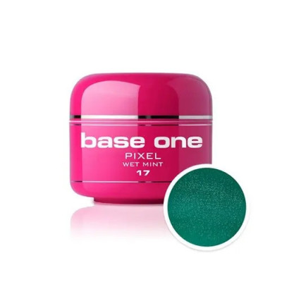 Gel UV Silcare Base One Pixel &amp;ndash; Wet Mint 17, 5g foto