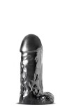 Dildo Clasic Jet Destroyer Carbon, Negru Metalic, 25 cm