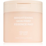House of Hur Brightening Skin Prep Essence Pad dischete de tonifiere pentru uniformizarea nuantei tenului 140 ml