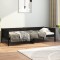 vidaXL Pat de zi, negru, 90x190 cm, lemn masiv de pin 820251