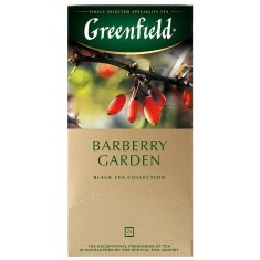 Greenfield Ceai negru Barberry Garden, 25 pliculete